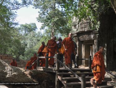 Visite des temples d'Angkor